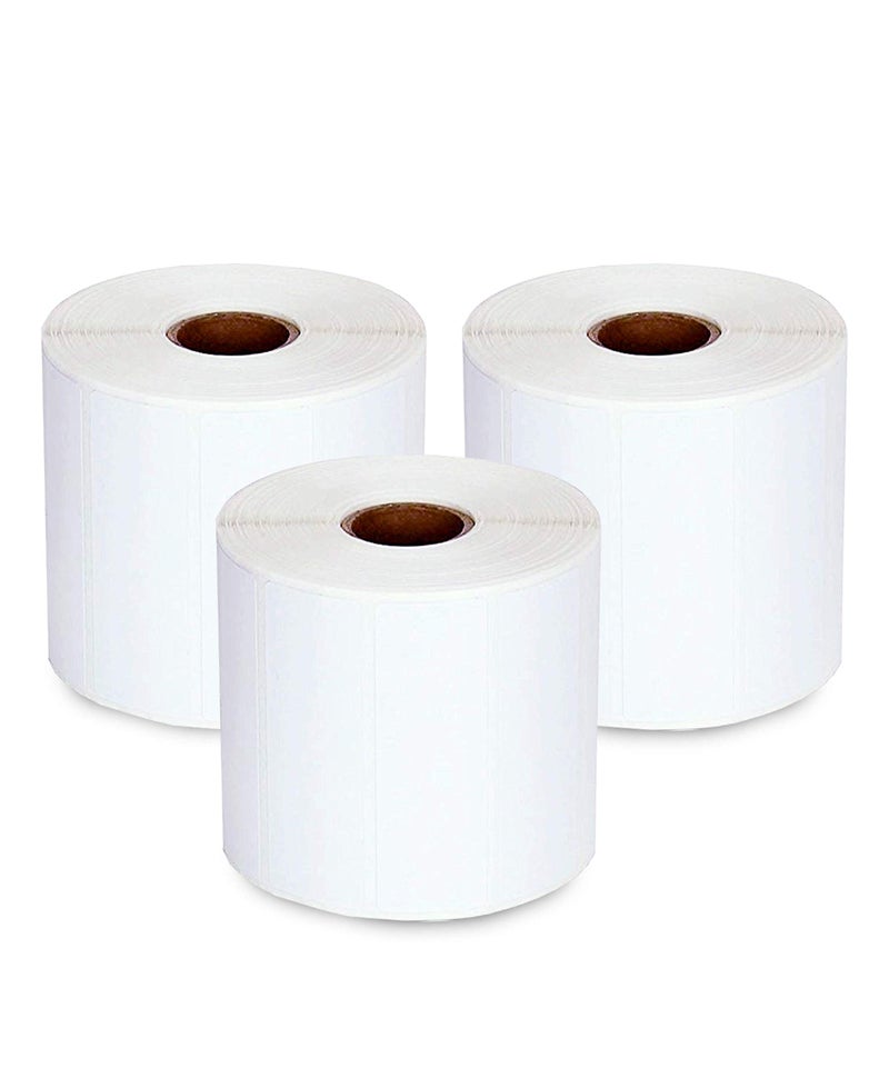 enKo Products enKo (3 Rolls, 4,125 Labels) 3" x 1" Direct Thermal Labels for FBA Stickers, FNSKU Labels Compatible for Zebra Thermal Printers - Image 1
